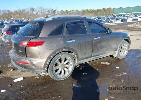 2004 Infiniti Fx45 из США, поврежденный, VIN JNRBS08W84X400929